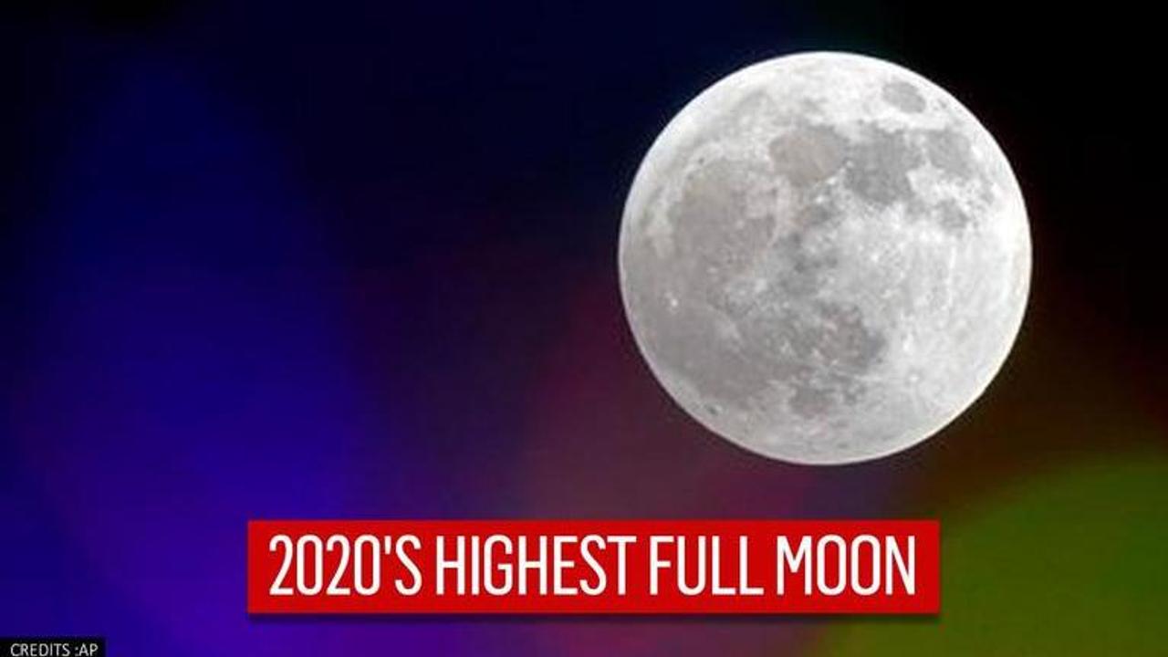 Last full moon of 2020