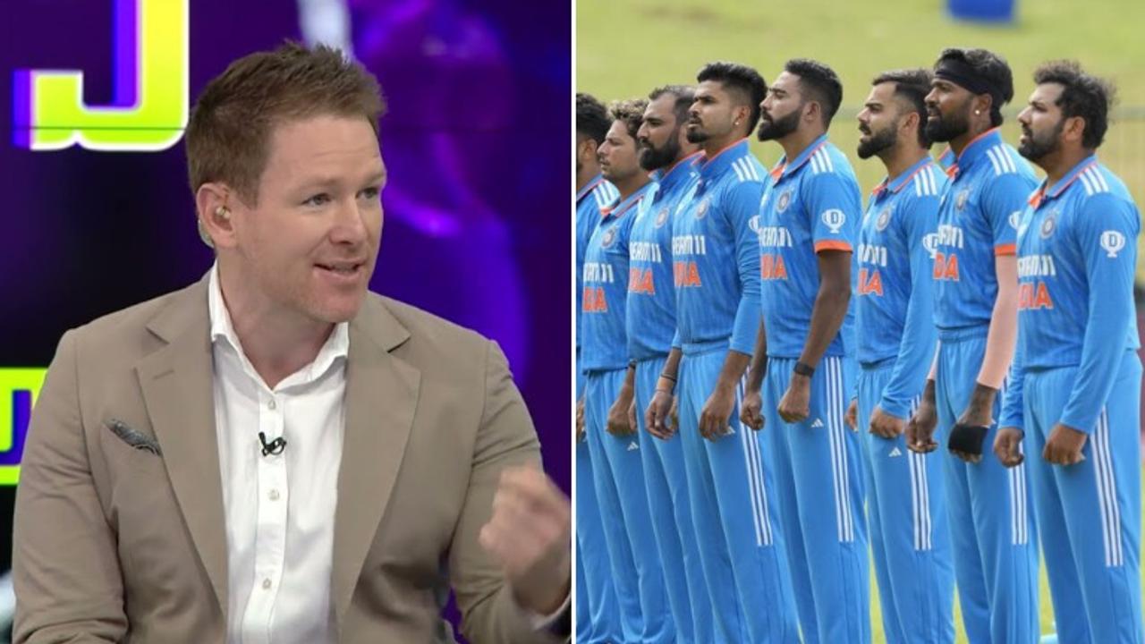 Indian team and Eoin Morgan