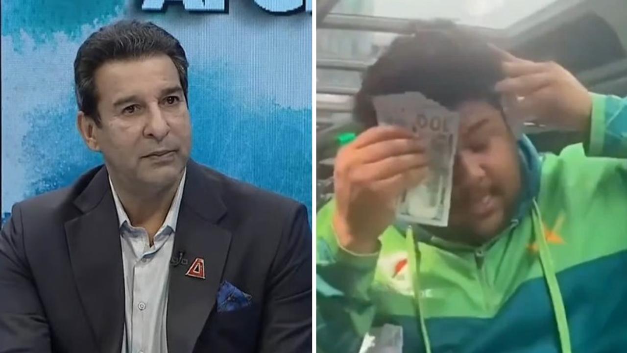 Wasim Akram and Azam Khan