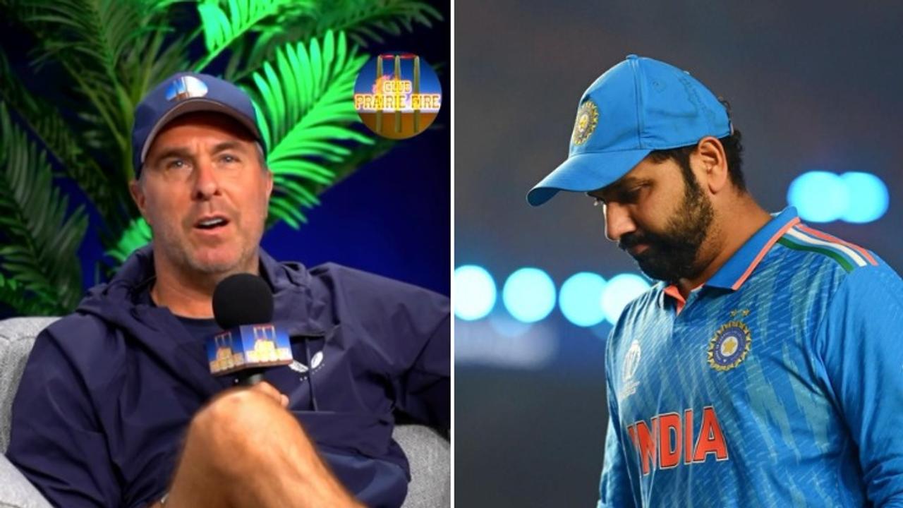 Michael Vaughan and Rohit Sharma