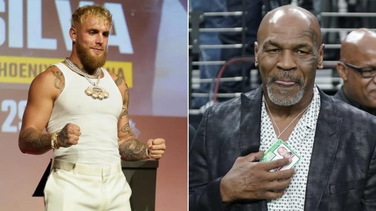 Jake Paul and Mike Tyson