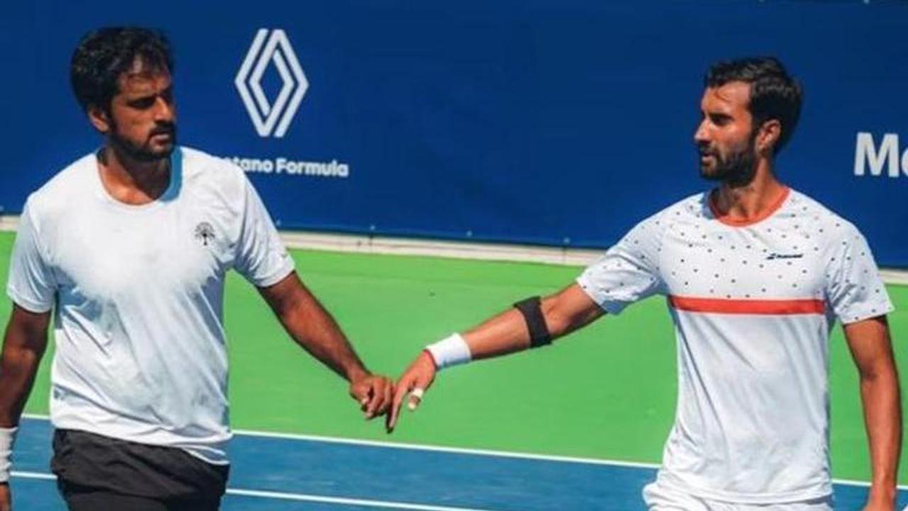 US Open: Yuki Bhambri, Saketh Myneni crash out (Image: X)