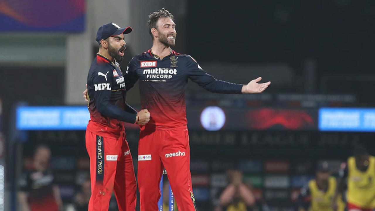 Virat Kohli and Glenn Maxwell