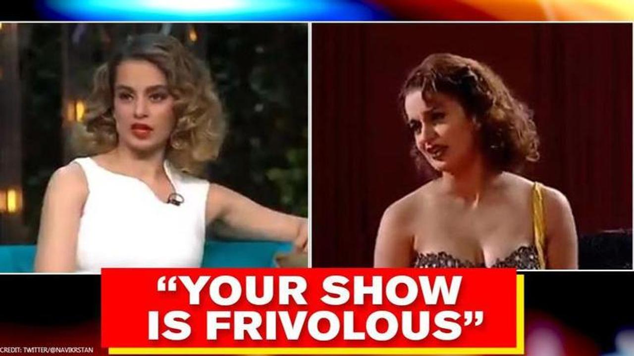 Watch: Timid Kangana 'humiliated' on KWK in 2010, 'rises like phoenix' with fiery comeback