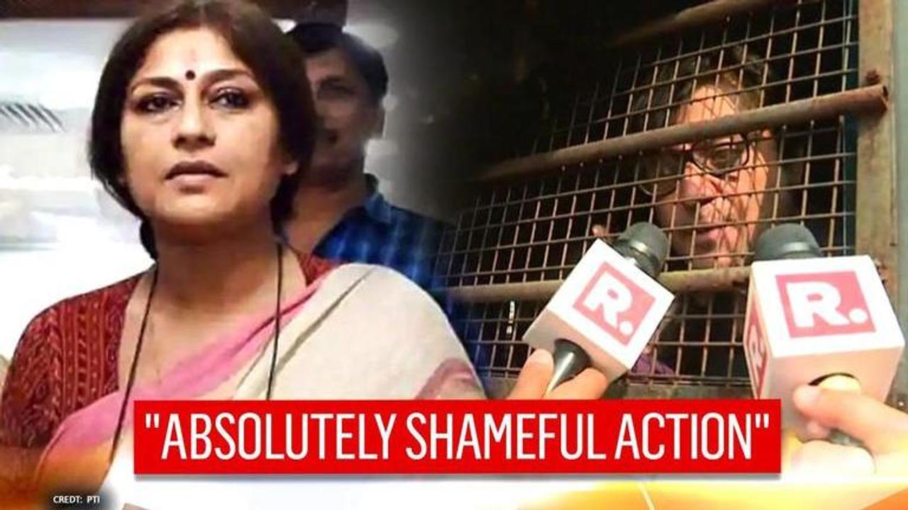 'Absolutely shameful by Maharashtra government', Roopa Ganguly on threat to Arnab's life