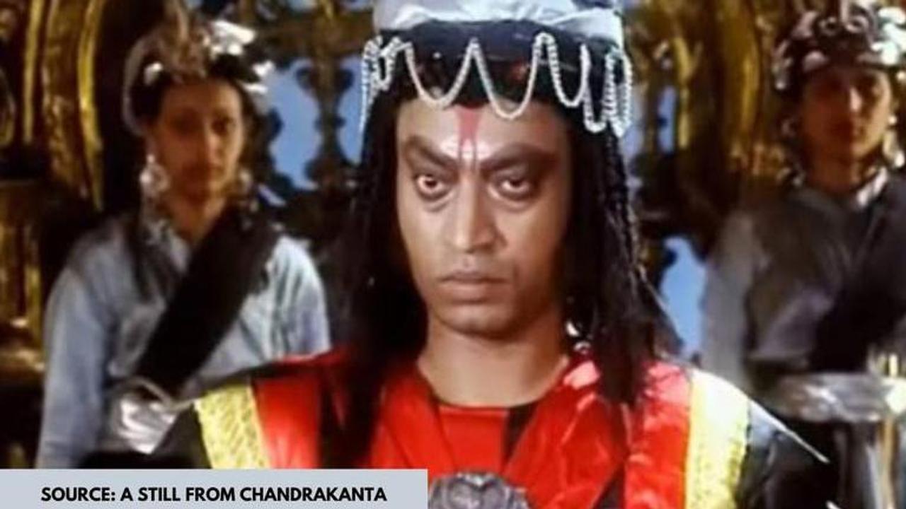 irrfan khan on chandrakanta