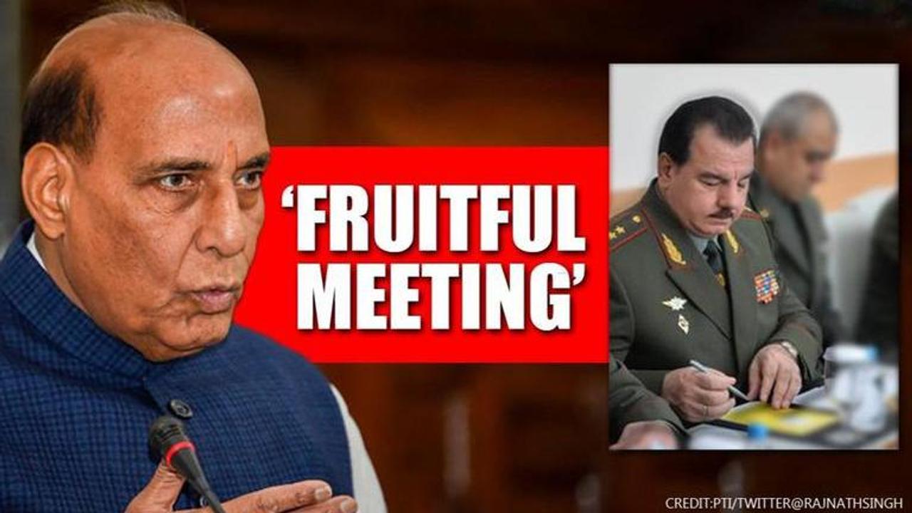 Rajnath Singh meets Defence Minister of Tajikistan, calls it a 'fruitful meeting'