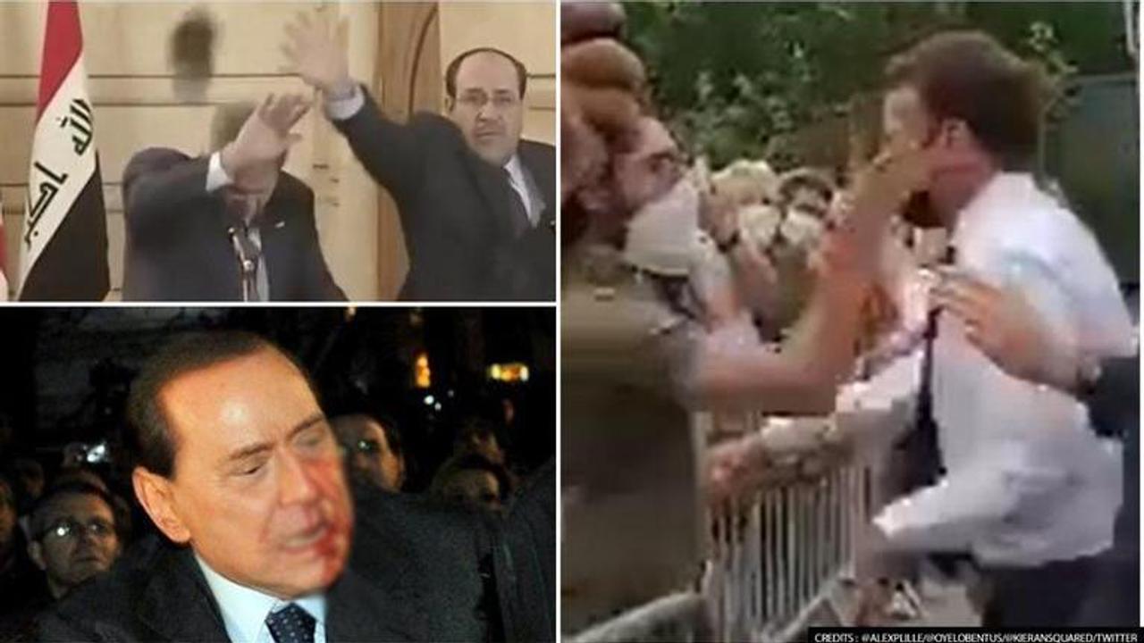 French President slapped