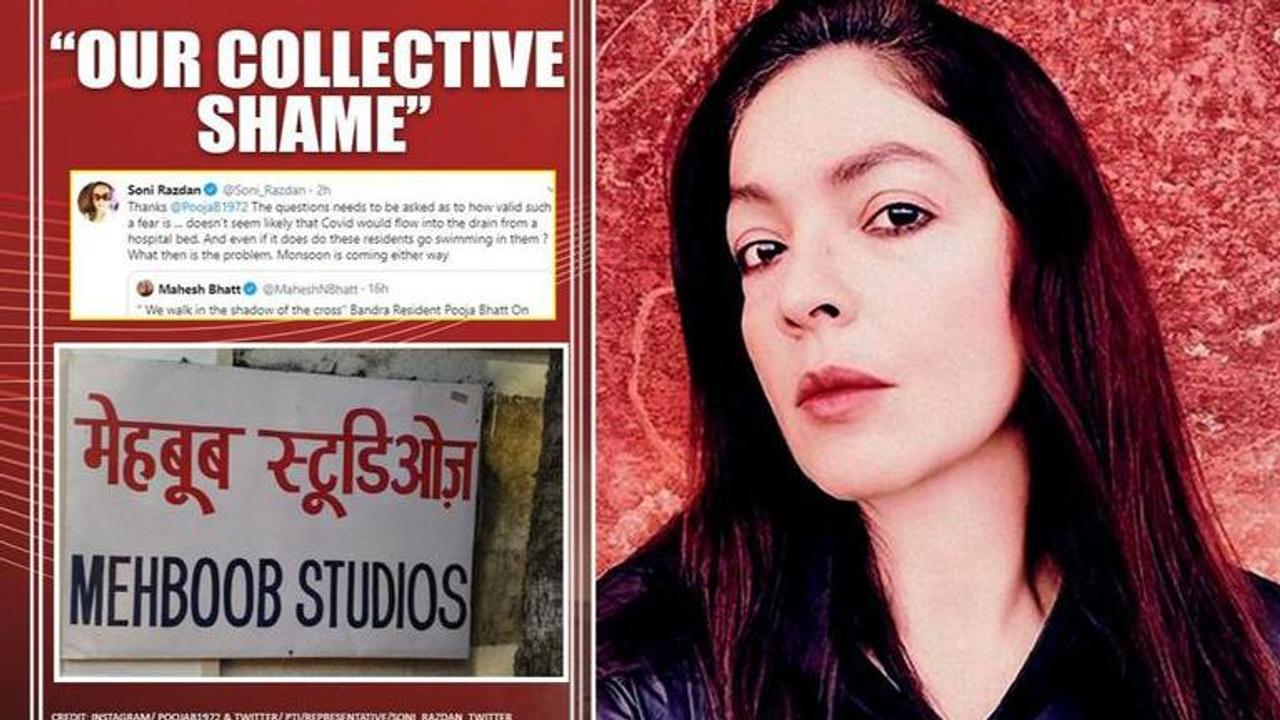 Row over plan to use Mehboob Studios for quarantine ; Pooja Bhatt calls out 'hypocrisy'