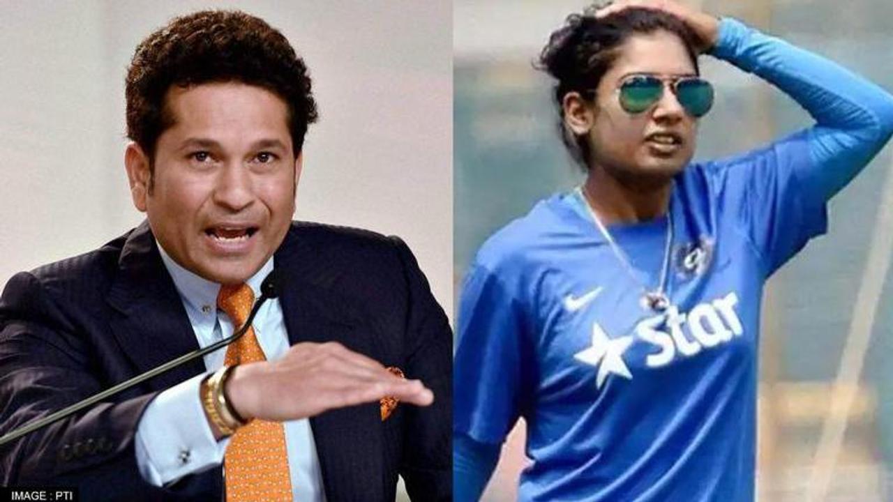 Sachin Tendulkar and Mithali Raj