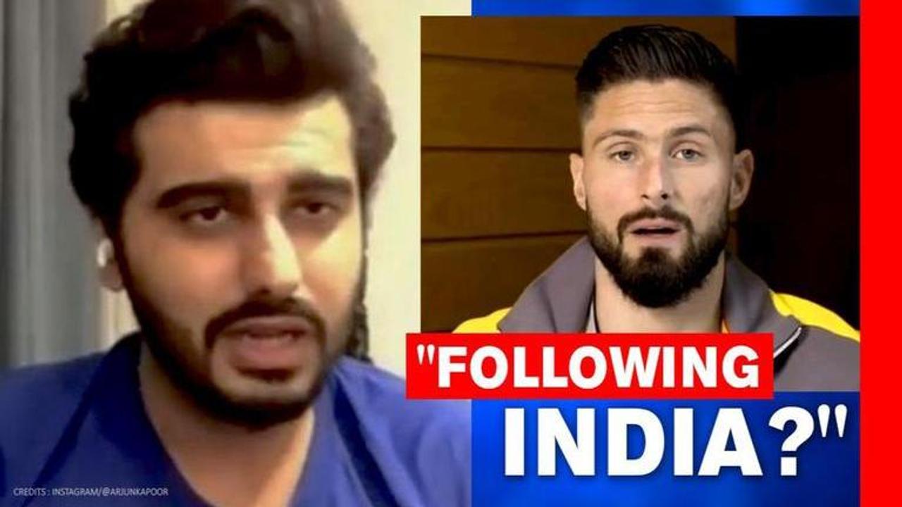 Chelsea ambassador Arjun Kapoor asks Olivier Giroud, 'Ever thought of coming to India?'