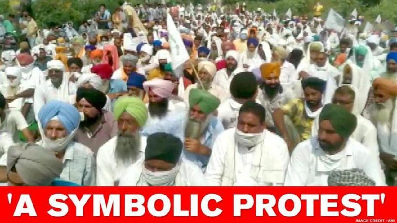 Haryana farmers protest