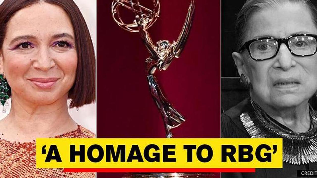 'Judge Gen was modelled on Justice Ruth Bader Ginsburg' says 2020 Emmy winner Maya Rudolph