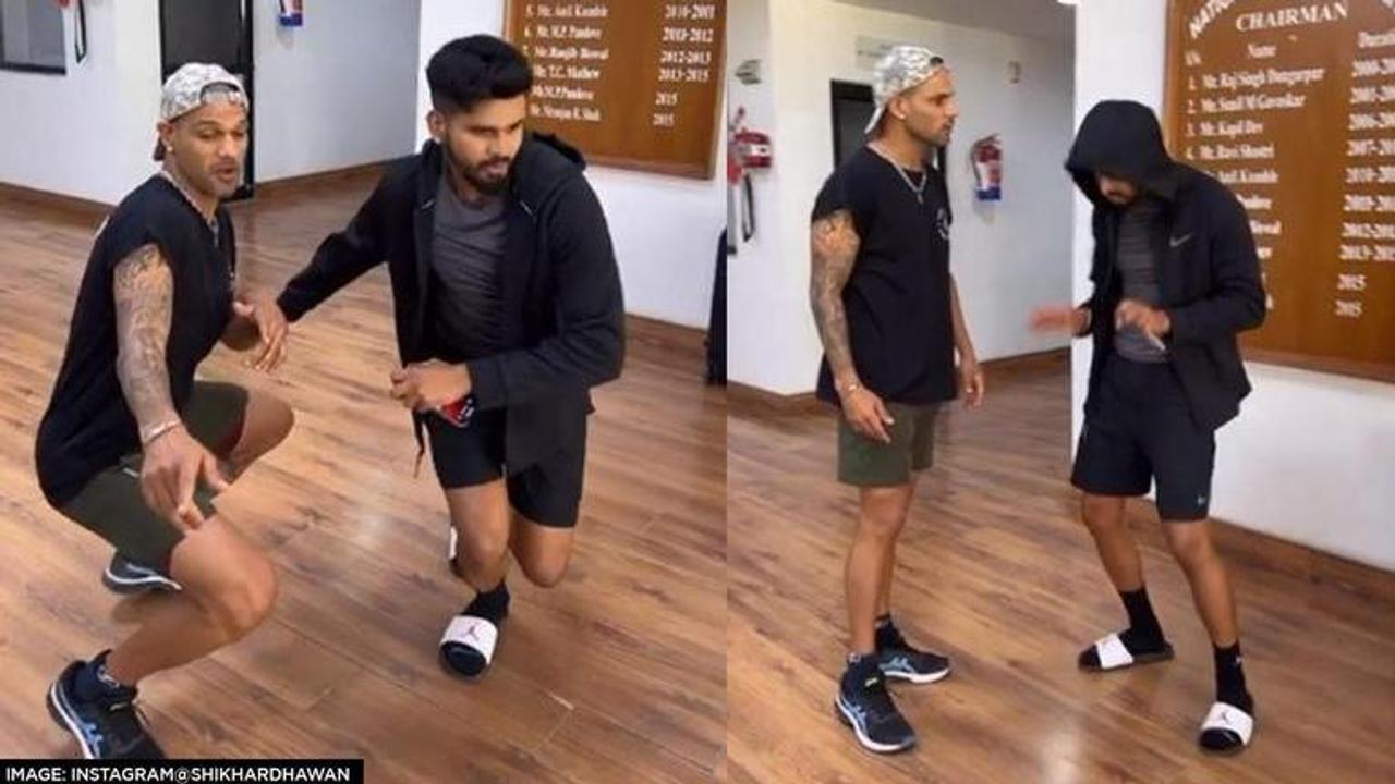 Shreyas Iyer and Shikhar Dhawan