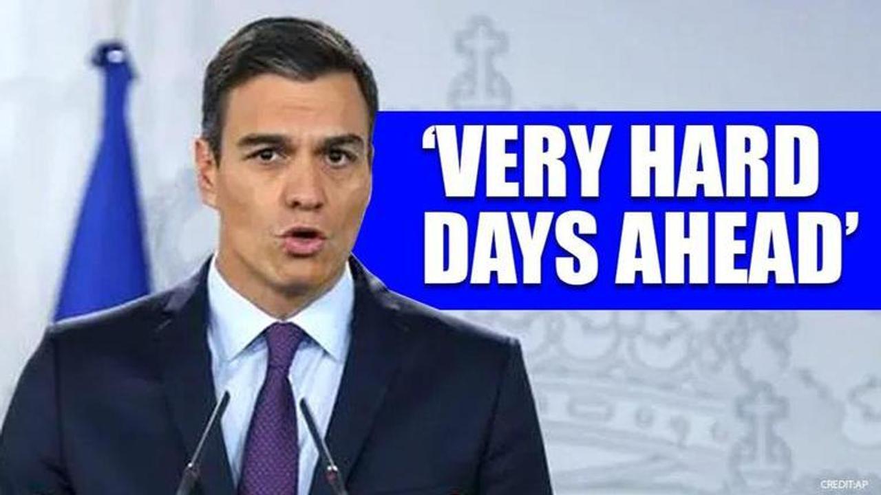 Spanish PM Pedro Sanchez warns citizens as coronavirus cases rise to 25,496