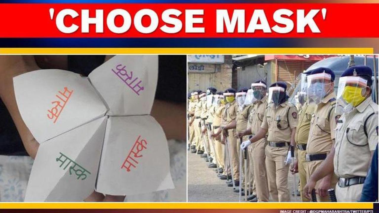 Maharashtra Police urges people to wear masks with 'twisted' version of game