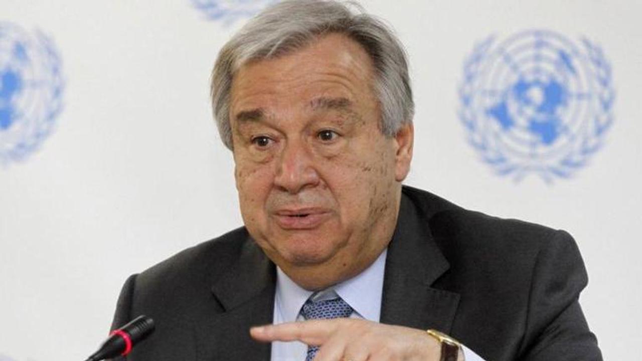 UN chief Antonio Guterres