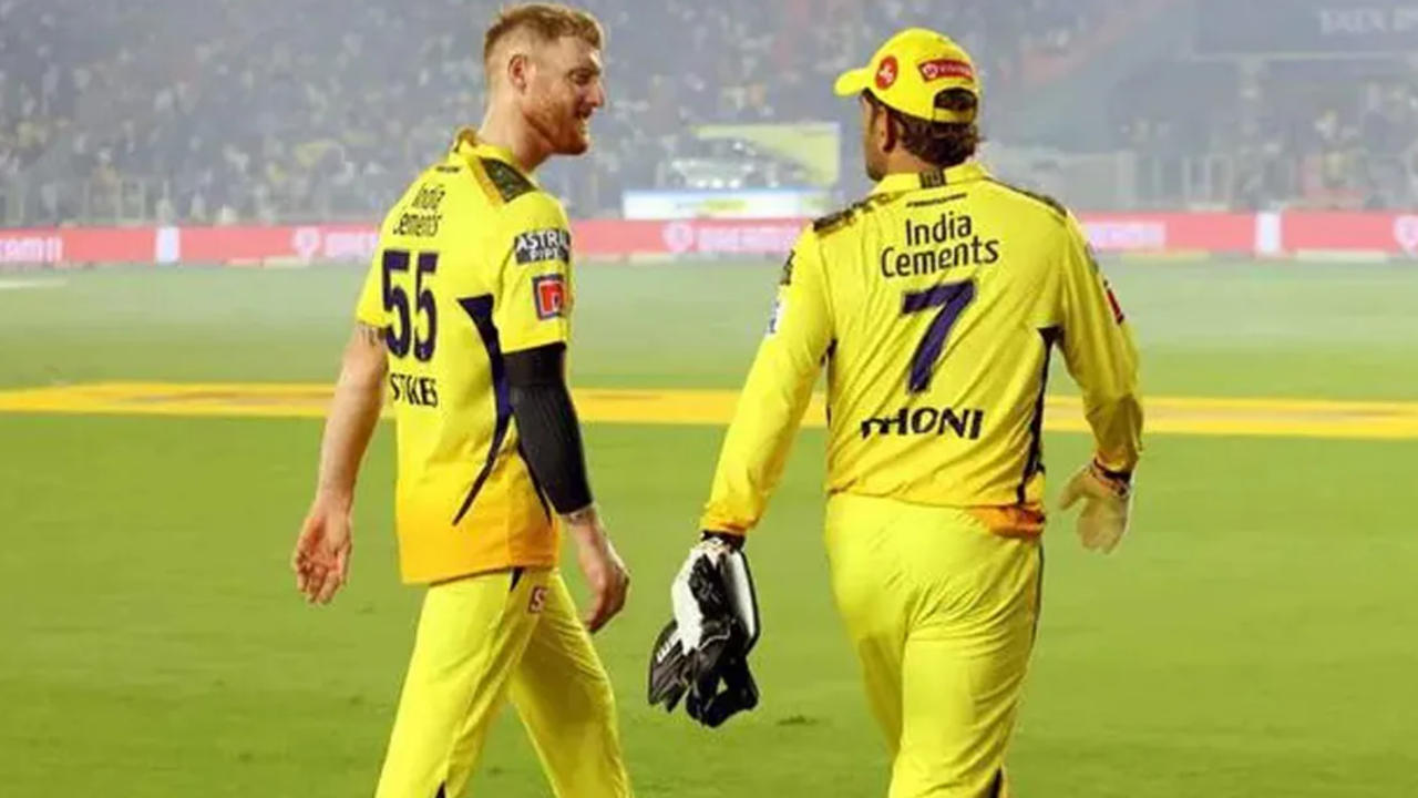 Ben Stokes and MS Dhoni