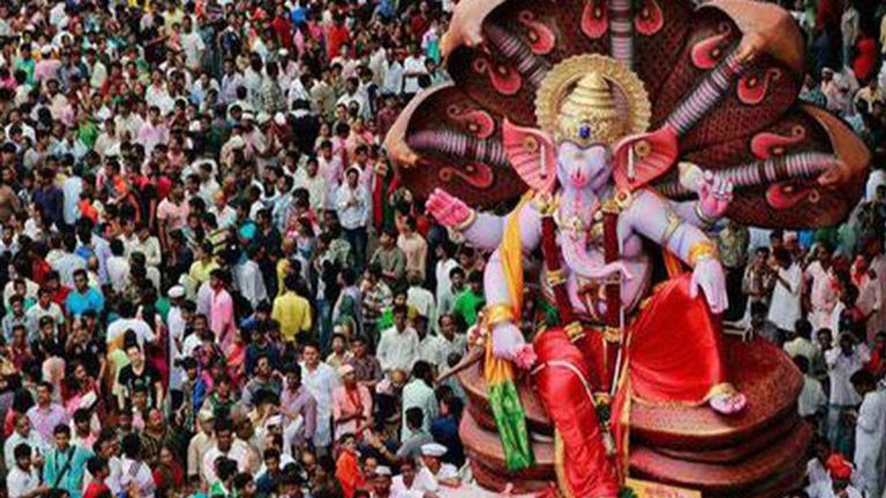 how to do visarjan of ganpati at home