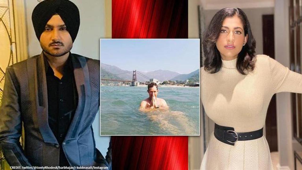 Jonty Rhodes overwhelmed after dip in Holy Ganga; Harbhajan Singh, others react