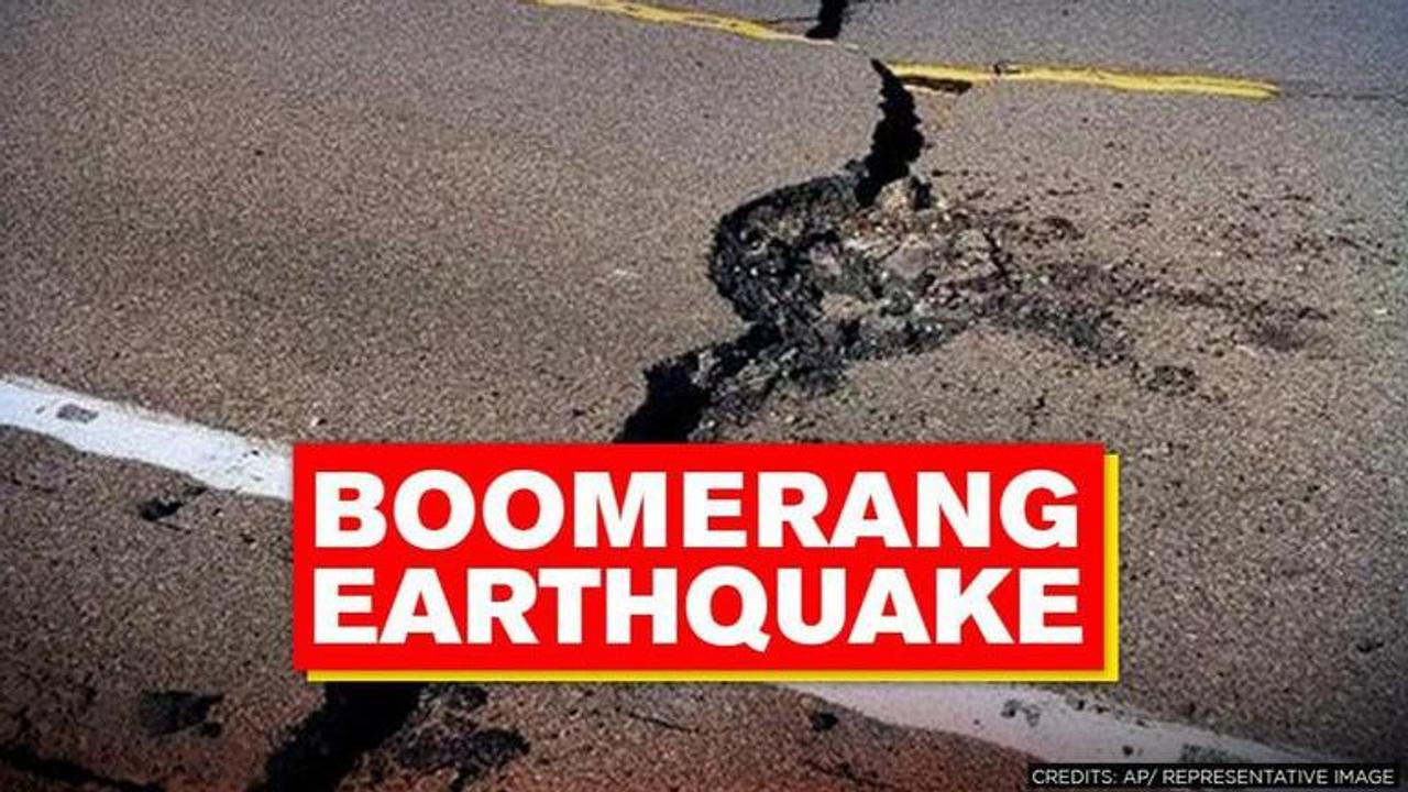 Boomerang' Earthquake