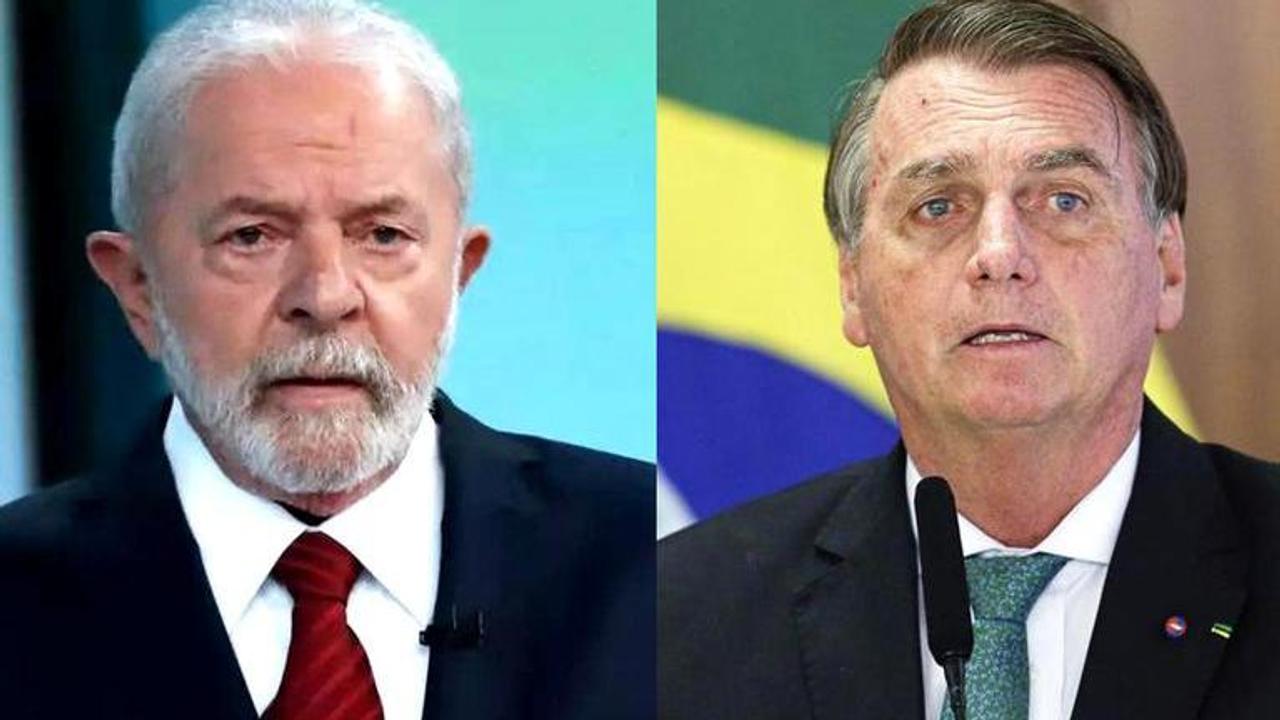 Jair Bolsonaro and Lula da Silva