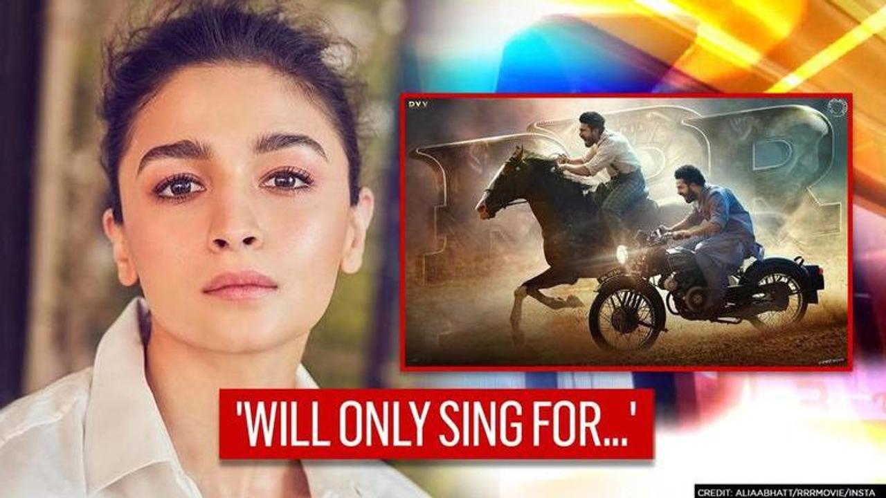 Is Alia Bhatt to lent her voice for a special song in SS Rajamouli’s magnum opus 'RRR'?