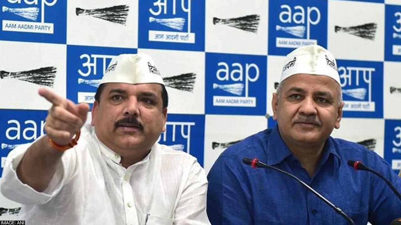 Sanjay Singh and Manish Sisodia