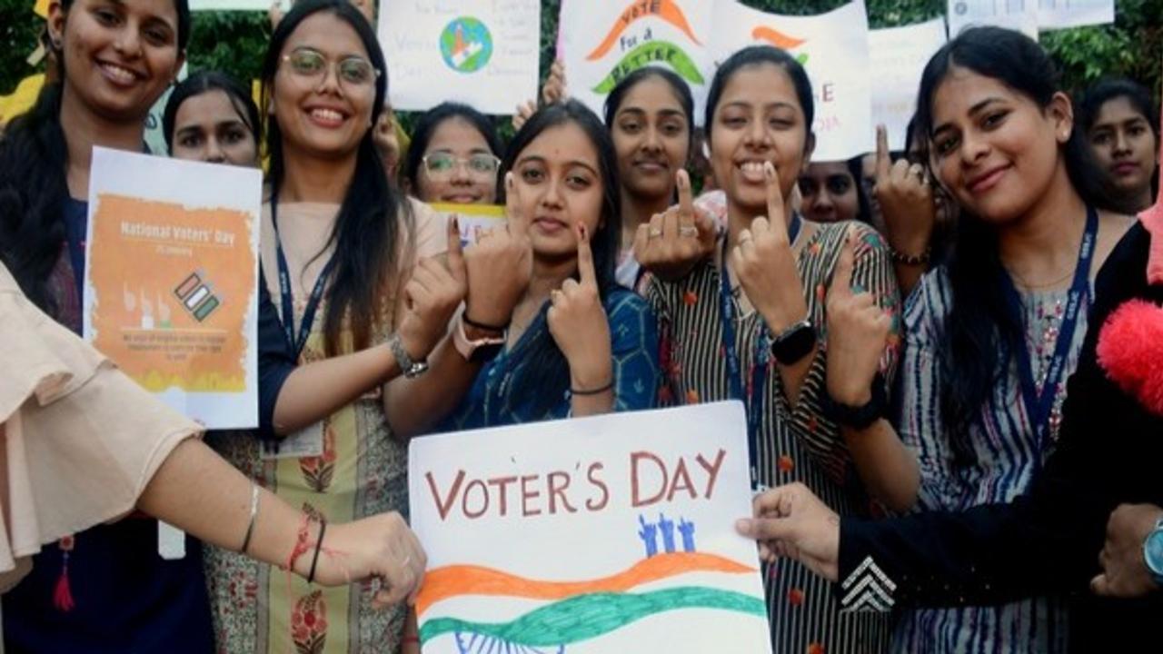 Celebrating the 14th National Voters' Day in India