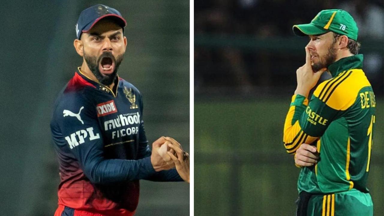 Virat Kohli and AB de Villiers