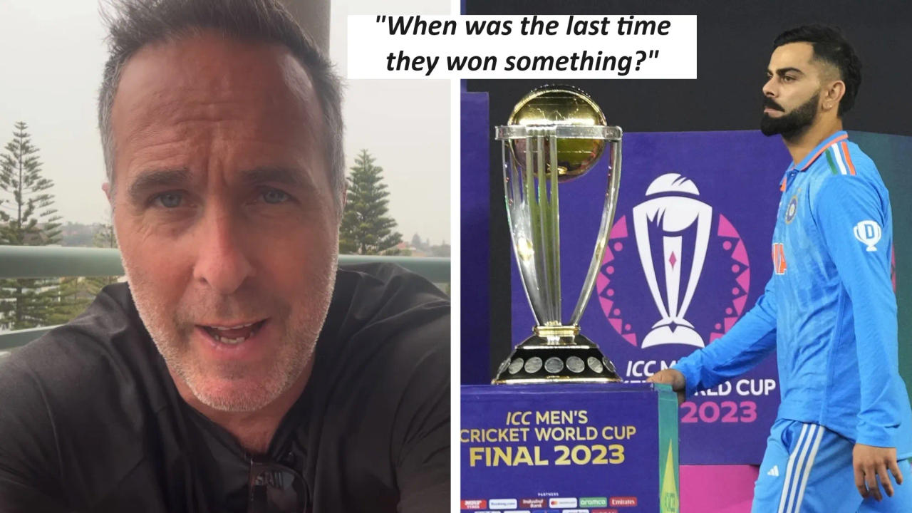 Michael Vaughan again launches tirade against India