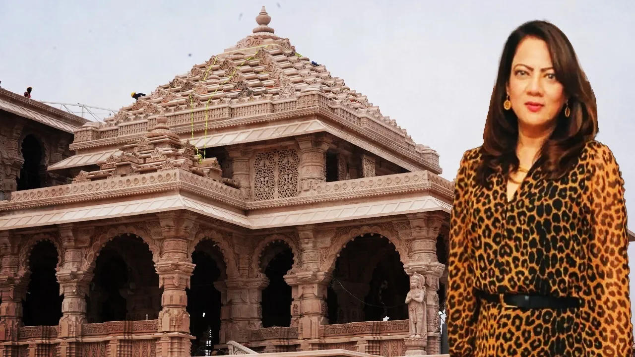 Pak Journalist Arzoo Kazmi to host grand party on the occasion of Ram Mandir 