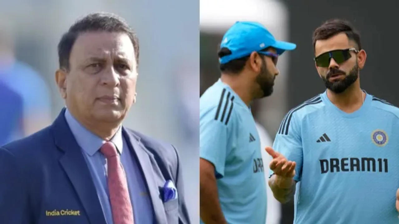 Sunil Gavaskar, Rohit Sharma, Virat Kohli