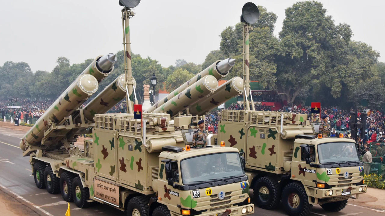 BrahMos missiles