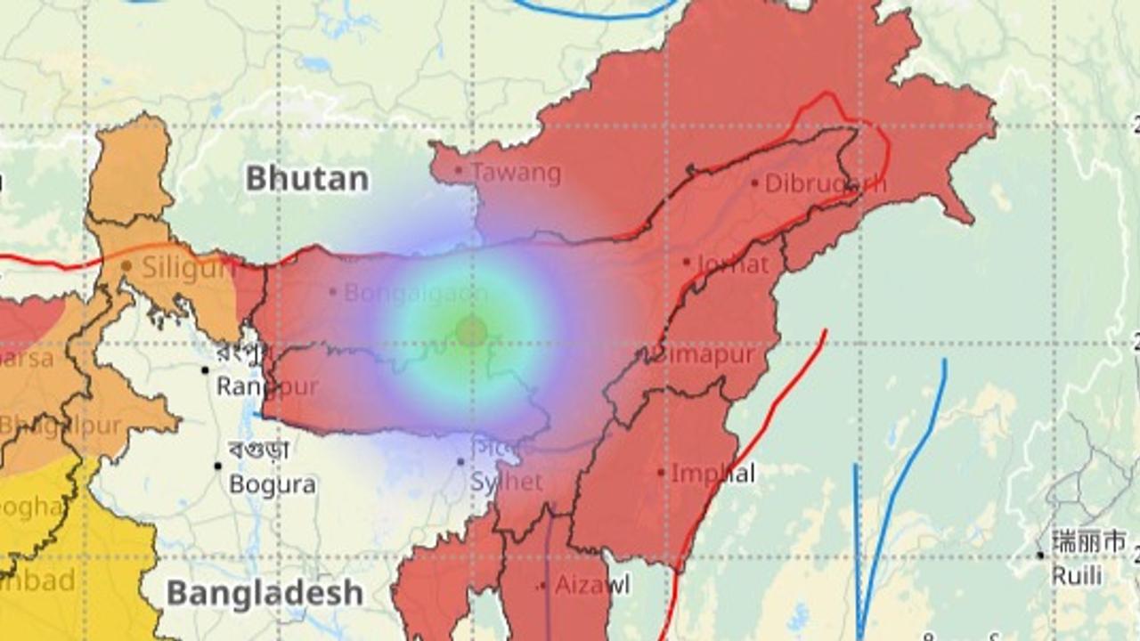 Assam hit by 4.2 magnitude earthquake; no casualty reported