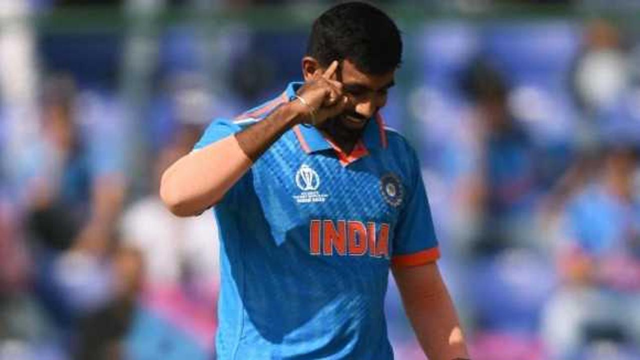 Jasprit Bumrah imitates Marcus Rashford 