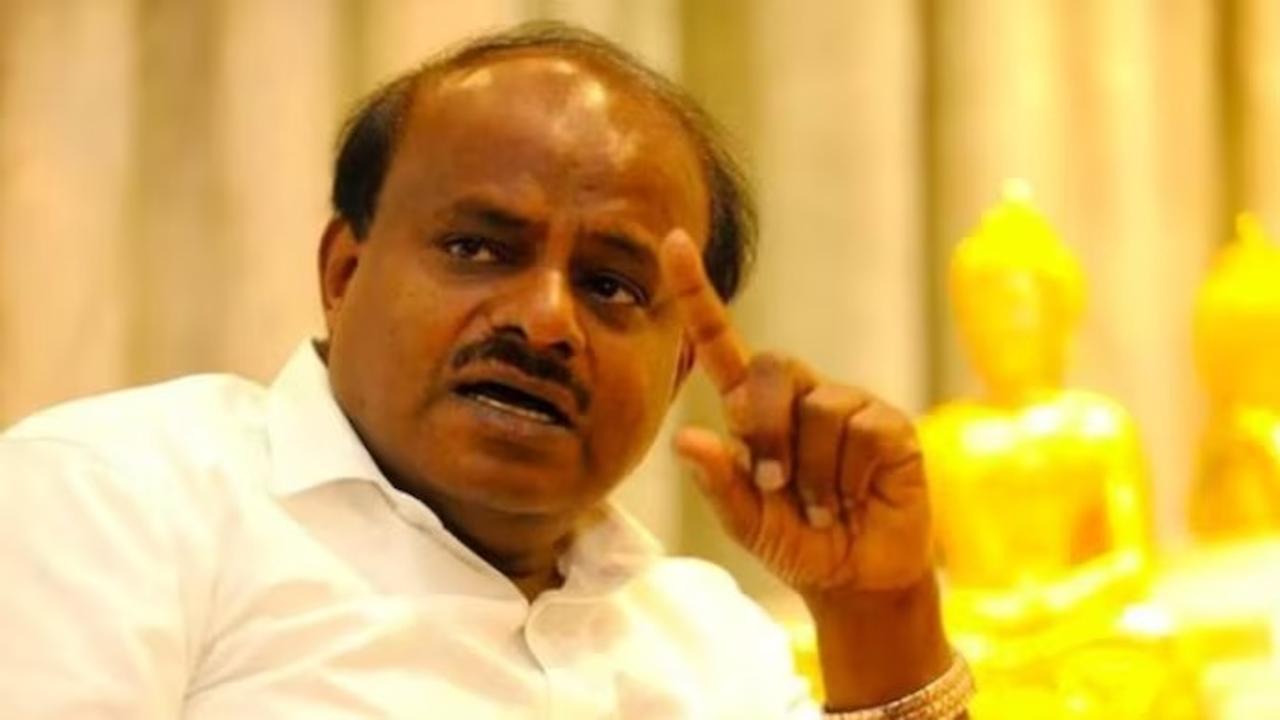 Former Karnataka Chief Minister H D Kumaraswamy