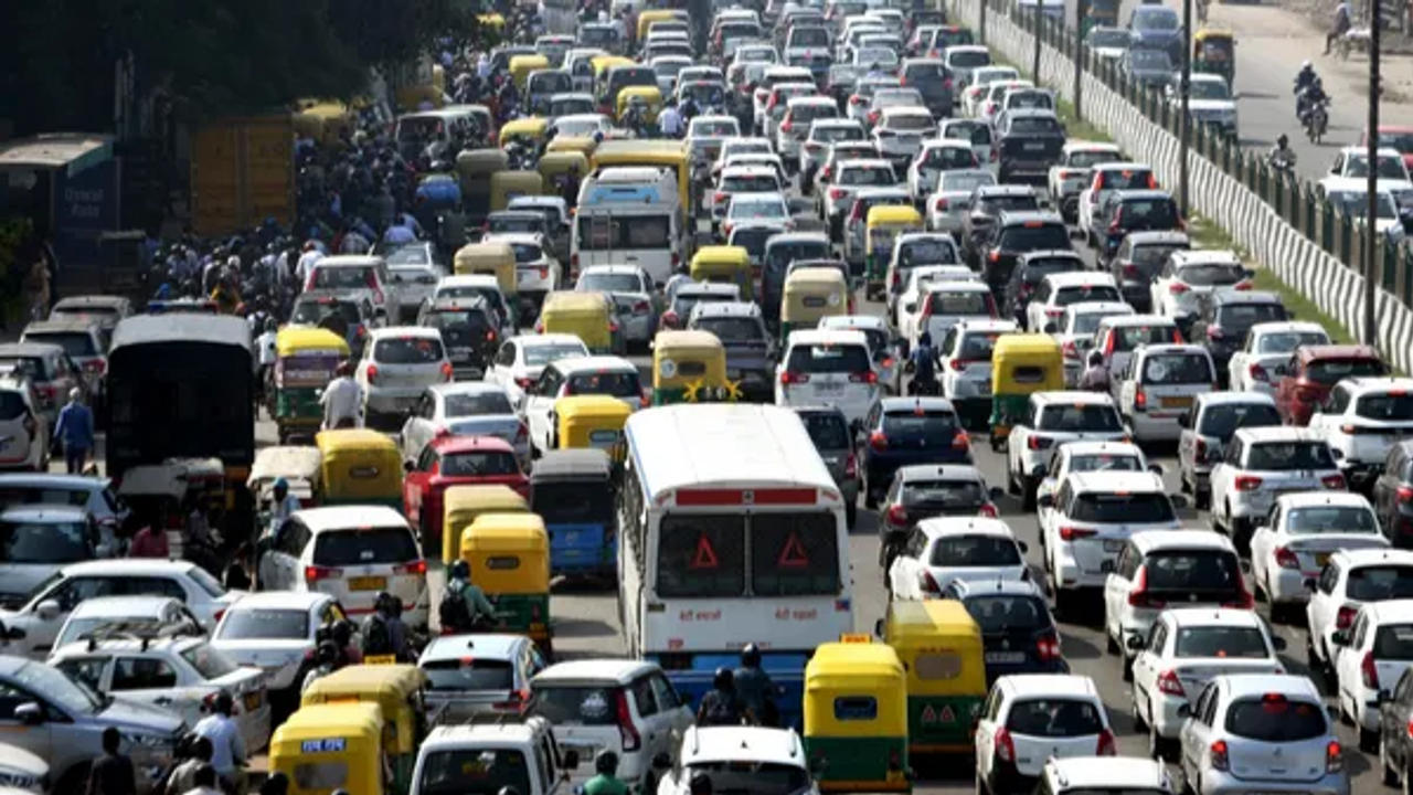 Traffic, Ghazipur Border 