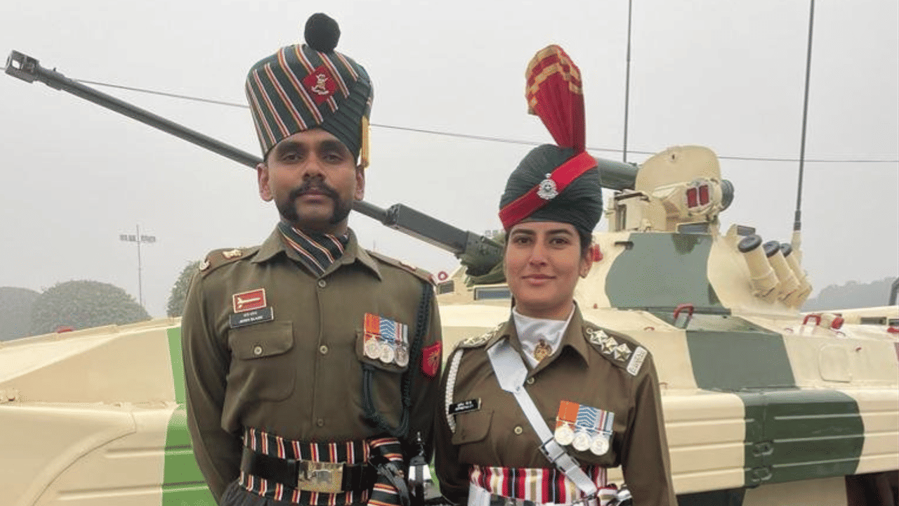 Army Couple to march down the Kartavya Path in Republic Day Parade 2024 