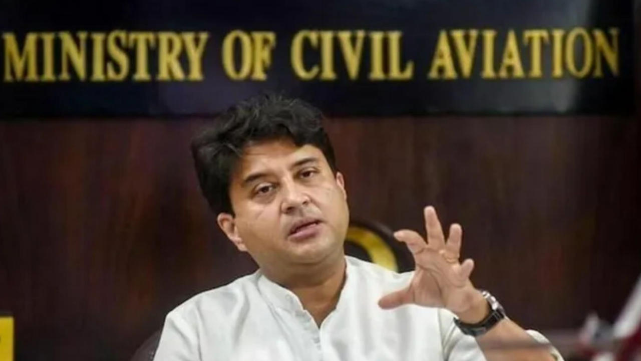 Union Minister Jyotiraditya Scindia 