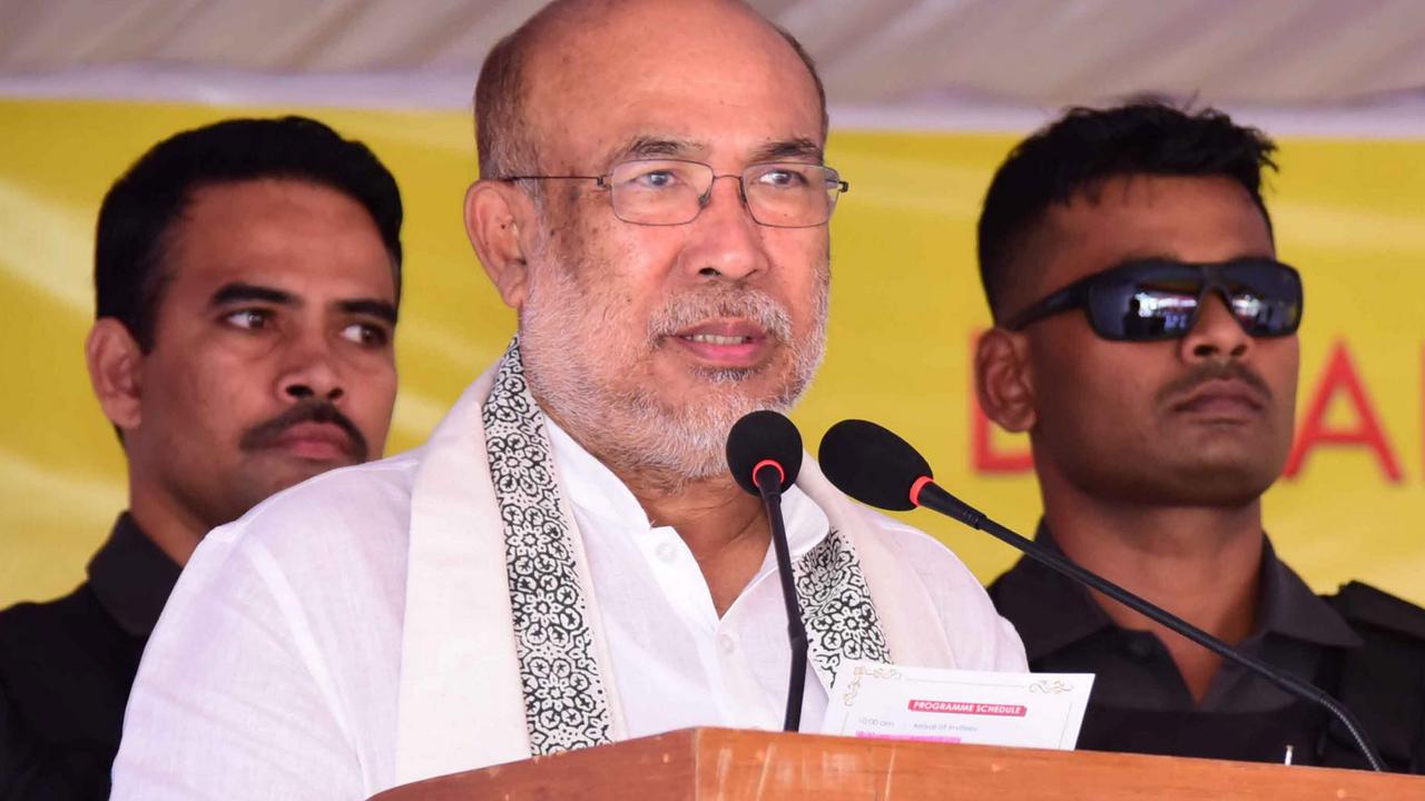 Manipur CM N Biren Singh