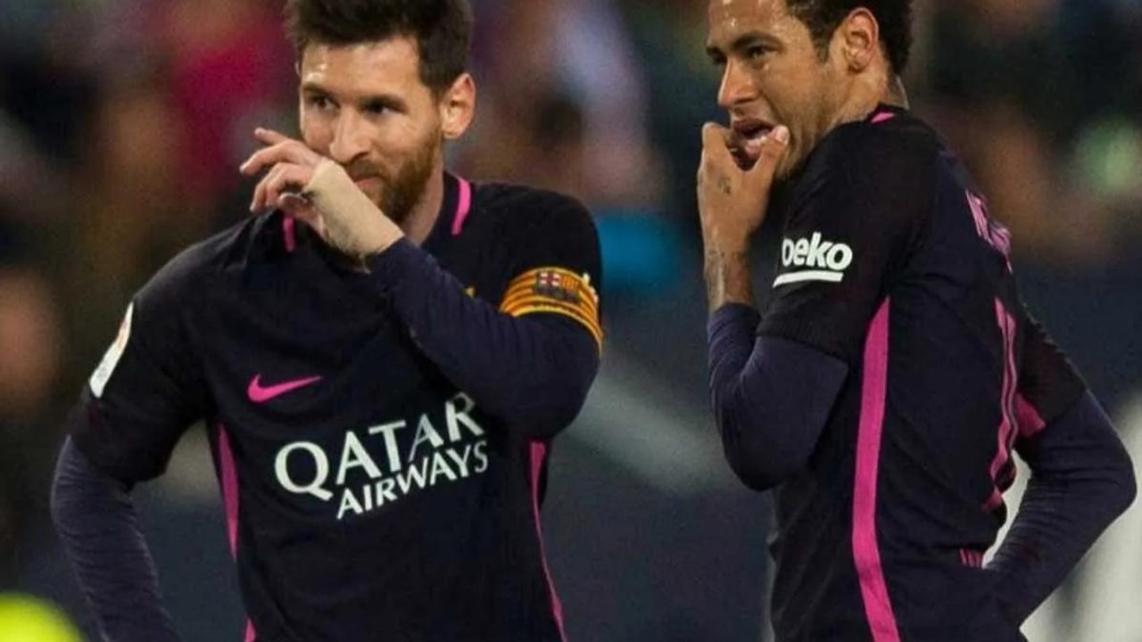 Neymar and Messi for Barcelona