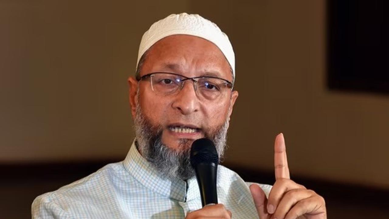 AIMIM Chief Asaduddin Owaisi stoked fresh controversy just days ahead of the Ram Mandir Pran Pratishtha