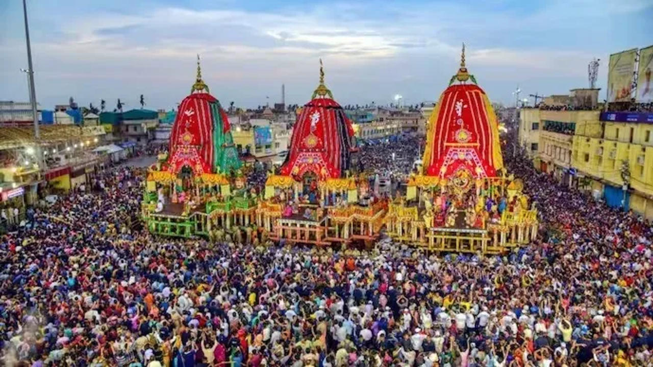 Lord Jagannath's Rath Yatra in Puri