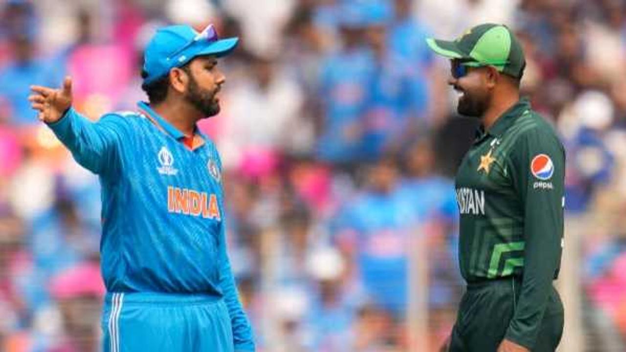  India captain Rohit Sharma and Pakistan counterpart Babar Azam