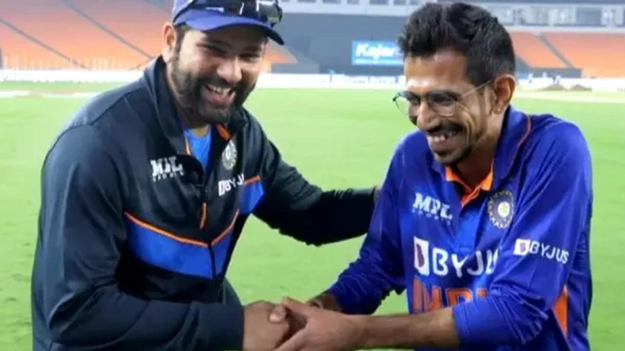 Rohit Sharma and Yuzvendra Chahal