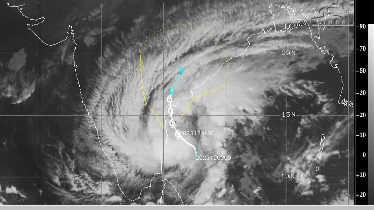 Cyclone Michaung poised for landfall on Dec 5