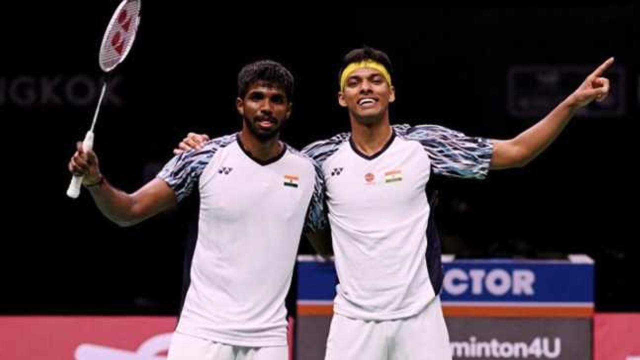 Satwik and Chirag win gold