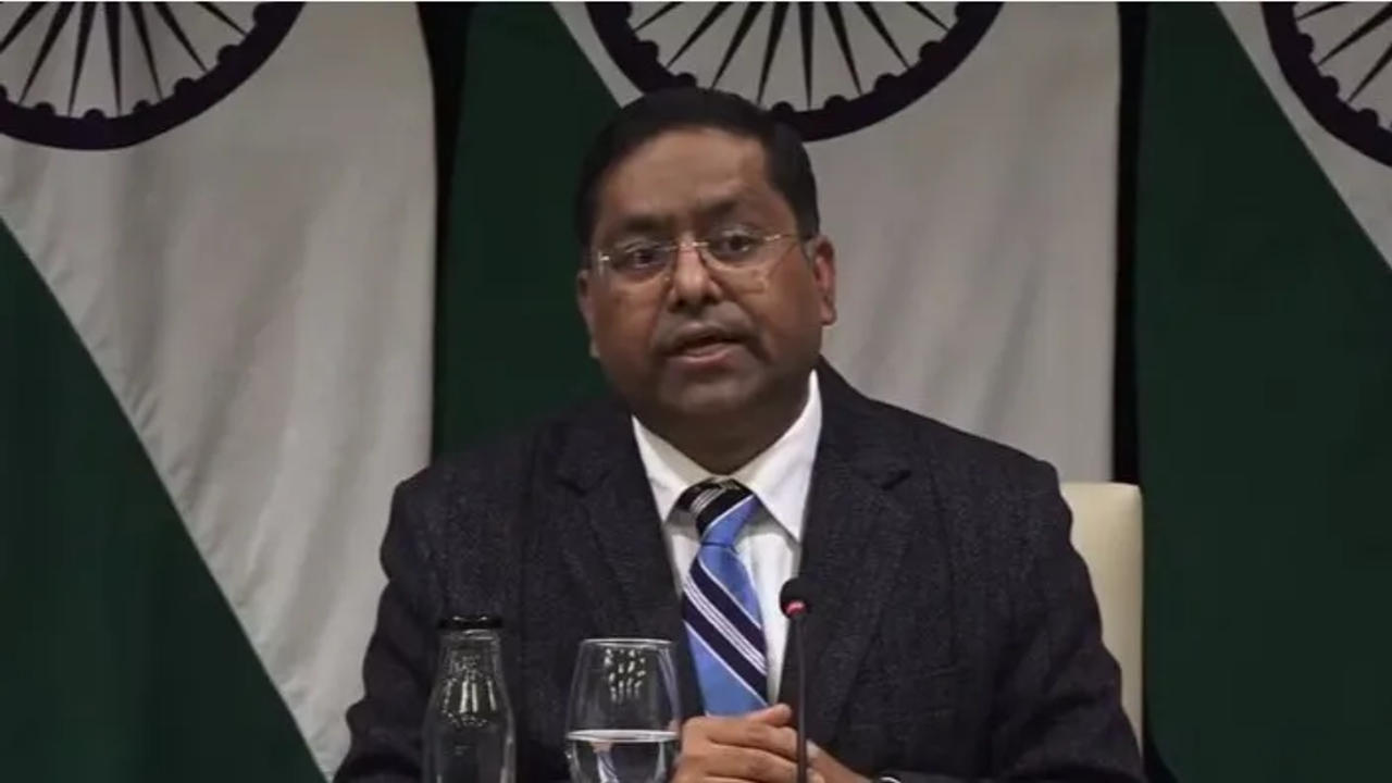 External Affairs Ministry spokesperson Randhir Jaiswal