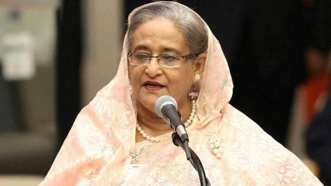  Deposed Prime Minister Sheikh Hasina